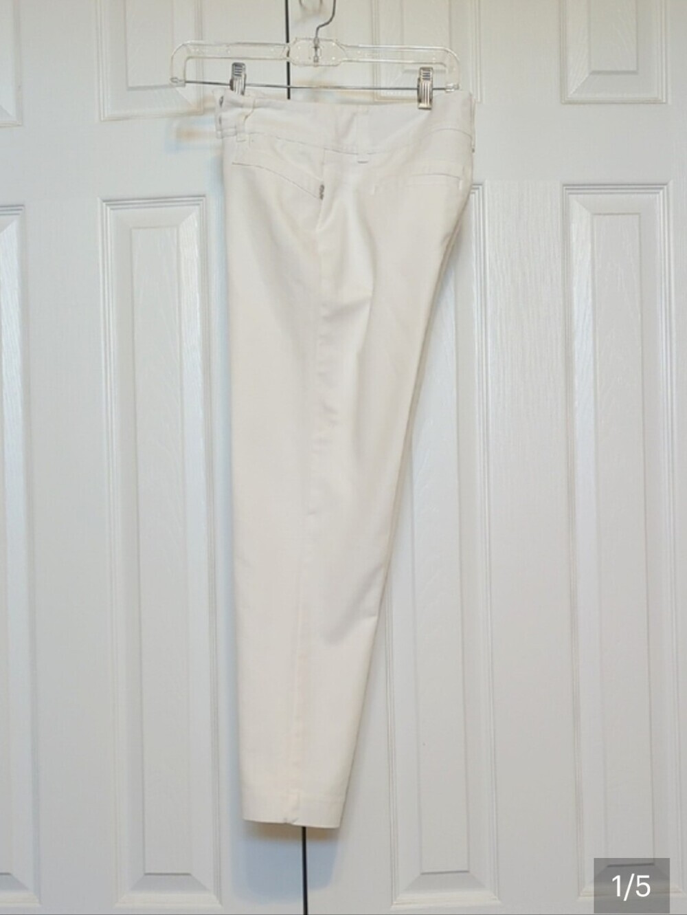 Style & Co White Crop Pants Size 4